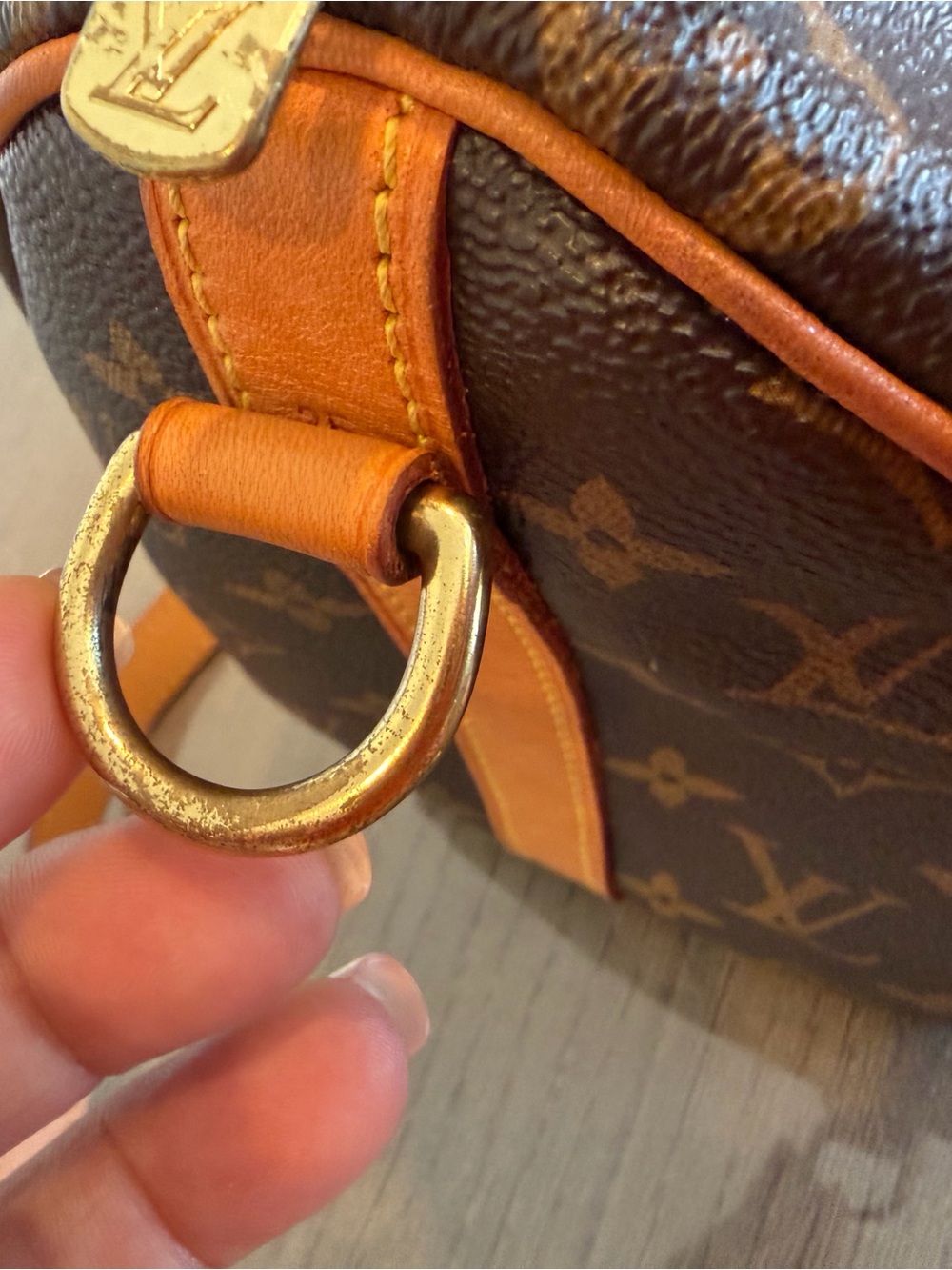 Louis Vuitton Brown Monogram speedy bandouliere 25 - Picture 5 of 13